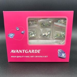 High-quality nail art crystal set